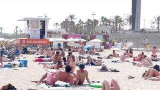 Beach Bogadell / Barcelona beach walk 2022????????????Spain best beaches