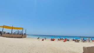 Center of Netanya with a lovely Beach Restaurants and Cafe everywhere up to down the Beach