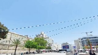 Center of Netanya with a lovely Beach Restaurants and Cafe everywhere up to down the Beach