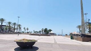 Center of Netanya with a lovely Beach Restaurants and Cafe everywhere up to down the Beach