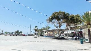 Center of Netanya with a lovely Beach Restaurants and Cafe everywhere up to down the Beach