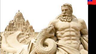 Fulong Beach, SAND SCULPTURE. Taiwan.