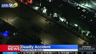 Huntington Beach PD investigating deadly crash