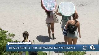 Beach safety this Memorial Day weekend