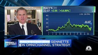 Back-to-office and travel categories are trending up, says Macy's CEO Jeff Gennette