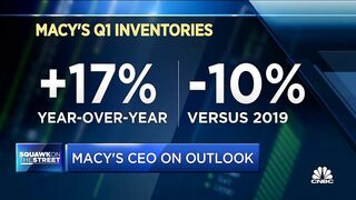 Back-to-office and travel categories are trending up, says Macy's CEO Jeff Gennette