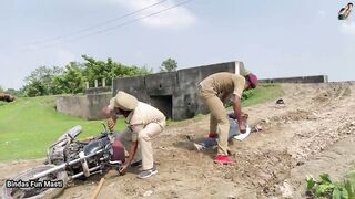 Must Watch New Funny Video New Comedy Video 2022 Try To Not Laugh Epi 2 Police V/S Biker by BFM