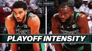 Are NBA Playoff Games More Intense Than Ever? | The Bill Simmons Podcast