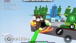 Devs please ban this hacker #8 /main account/ (roblox bedwars)