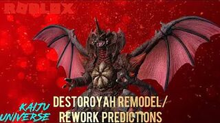 Destoroyah Remodel/Rework Predictions - Roblox Kaiju Universe