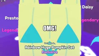 ???? OMG..!!! Hatching every **RAINBOW HUGE PET** | Pet Simulator X (Roblox)