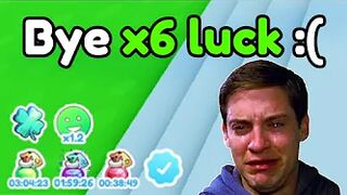 Goodbye x6 Luck ???? (Pet Simulator X) *ROBLOX*