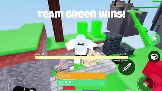 i DESTROYED these 2 teamers with ares kit.. ⚡️???? roblox bedwars