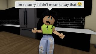 When your mom made your dad angry! | Brookhaven Meme (Roblox)