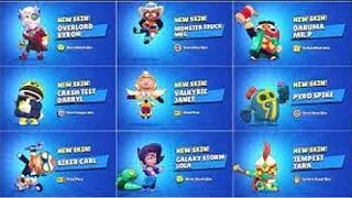 Νέα skins παικτών /BRAWL STARS / season 12 /