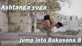 Jump into Bakasana B || Ashtanga yoga Intermediate Series || Arm Balance