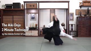 Back Stretching  - The Aiki Dojo 2 Minute Technique #aikido #aikidocenterla #aikidosalamancaaikikai