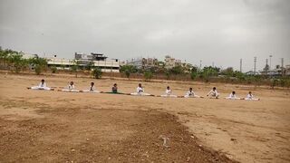 Ayush Karate Academy® | Students Stretching