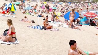 Beach Somorrostro / Barcelona beach walk 2022????????????️Spain best beaches