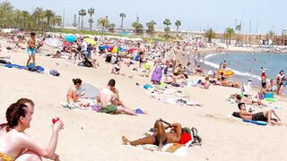 Beach Somorrostro / Barcelona beach walk 2022????????????️Spain best beaches