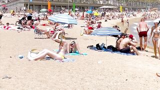 Beach Barceloneta / Barcelona beach walk 2022????️????????Spain best beaches