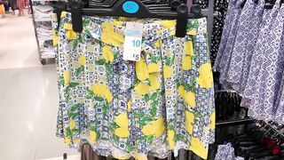 Primark Women's Summer Matching Items of Short, Blouse with Bikini Bag - May 2022