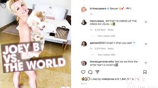 Joey B Toonz on Britney Spears' Instagram Account