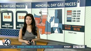 Families travel for the holiday weekend despite record high gas prices