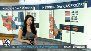 Families travel for the holiday weekend despite record high gas prices