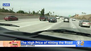 Southern Californians traveling by car this holiday weekend, despite gas prices