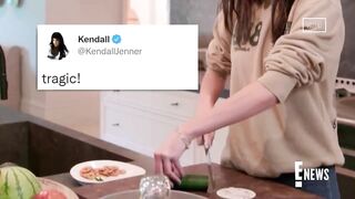 Kendall Jenner Tries Cutting a Cucumber AGAIN | E! News