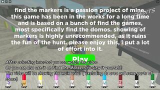 Find The Markers BUT INVERTED COLORS | Roblox #findthemarkers