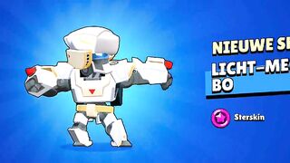 Buying Light Mecha Bo in Brawl Stars + Bad Gameplay