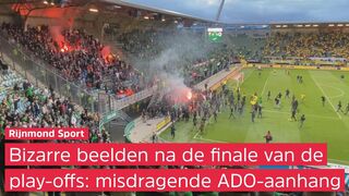 BIZAR! ADO-aanhangers zoeken Excelsior-fans op waarna rellen ontstaan