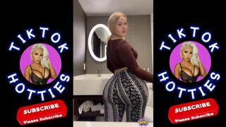 Twerk TikTok Challenge | Boom Boom TikTok | IN THE BATHROOM #Shorts #Twerk ????????????????️????️