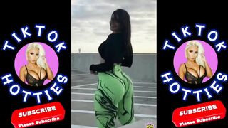 Twerk TikTok Challenge | Boom Boom TikTok | GREEN LEGGINGS TODAY #Shorts #Twerk ????????????????️????️