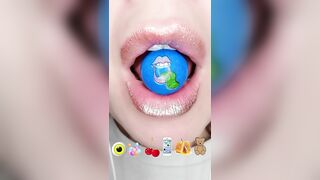 ASMR Eating Emoji Food Challenge TikTok Mashup 2022 Mukbang 먹방