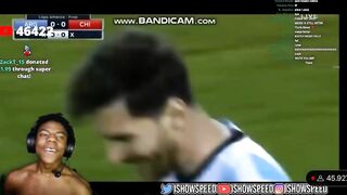 ISHOWSPEED LAUGHS AT MESSI FAILS COMPILATION