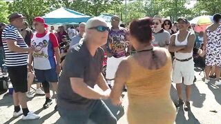 Beachgoers return to Orchard Beach for Memorial Day Weekend