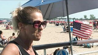 Beachgoers return to Orchard Beach for Memorial Day Weekend