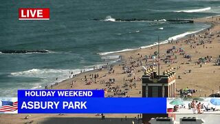 Beachgoers return to Orchard Beach for Memorial Day Weekend