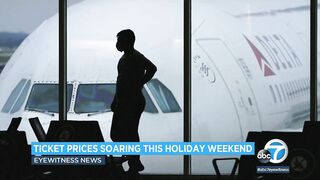 Airline passengers in SoCal paying skyrocketing airfares during Memorial Day travel | ABC7