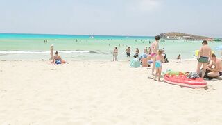 Walking Tour Ayia Napa Nissi Beach Cyprus / Cyprus Travel Guide