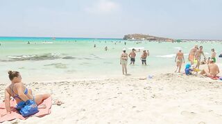 Walking Tour Ayia Napa Nissi Beach Cyprus / Cyprus Travel Guide