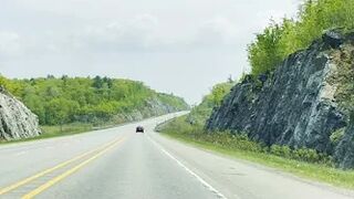 Road Trip Driving from Ottawa to Mont-Tremblant travel vlog