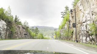 Road Trip Driving from Ottawa to Mont-Tremblant travel vlog