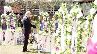 Pres. Biden and first lady travel to Uvalde to honor victims of shooting at Robb Elementary