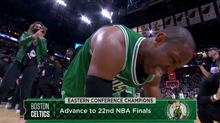 Boston Celtics Celebrate Game 7 Victory