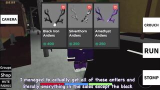 Will the Black Iron Antlers Go Limited? - ROBLOX MEMORIAL DAY SALE 2022??!!!