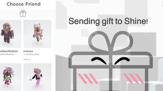 POV: you can send gifts in roblox!????????